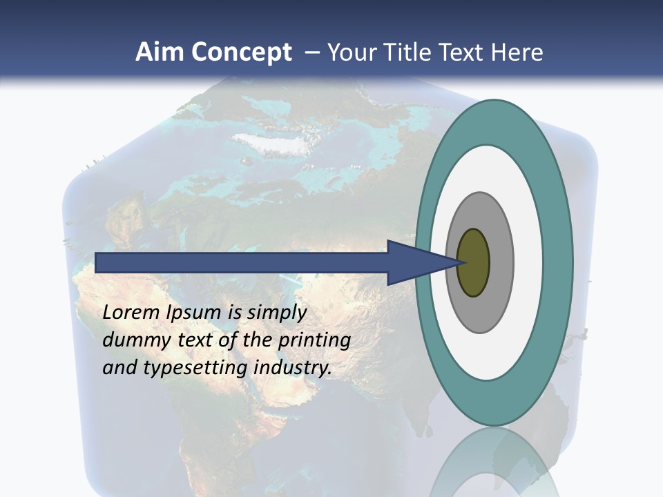 Cubic Earth PowerPoint Template