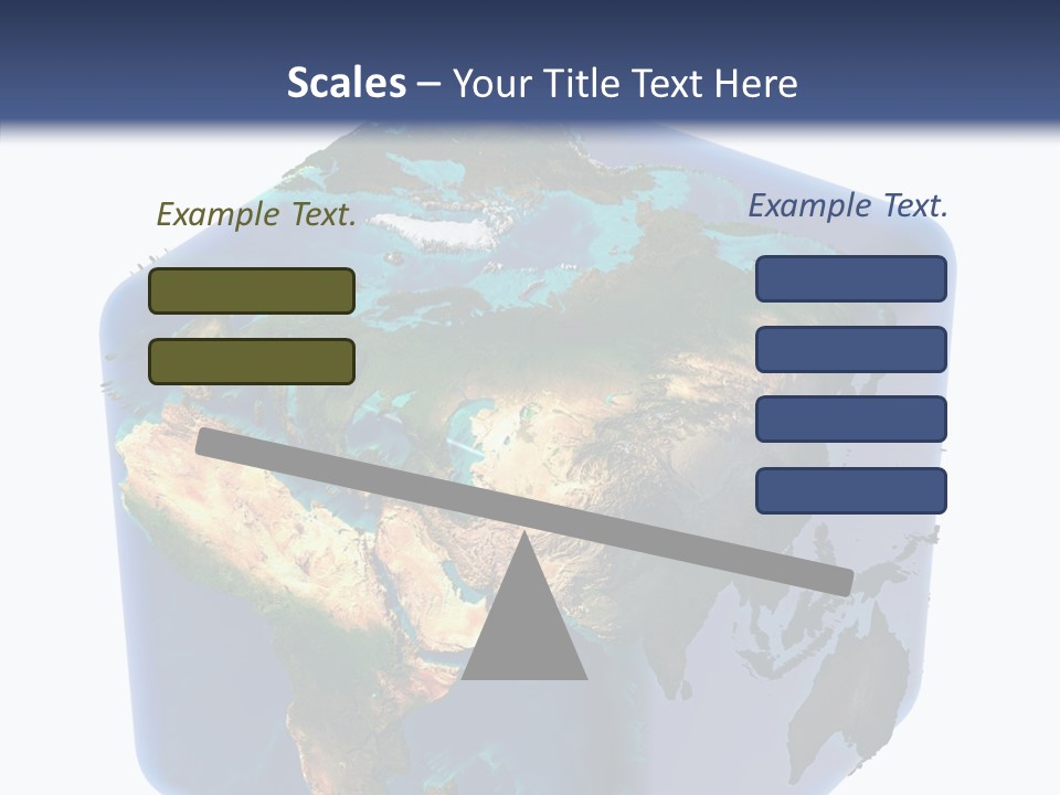 Cubic Earth PowerPoint Template