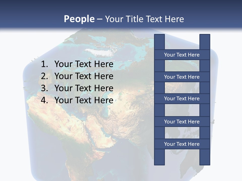 Cubic Earth PowerPoint Template
