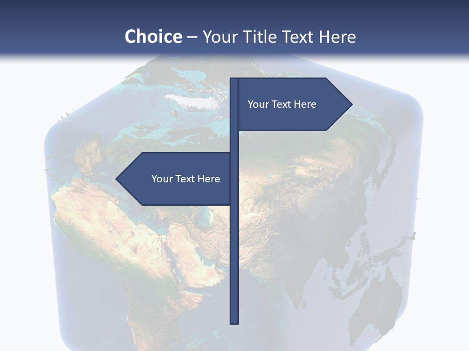 Cubic Earth PowerPoint Template