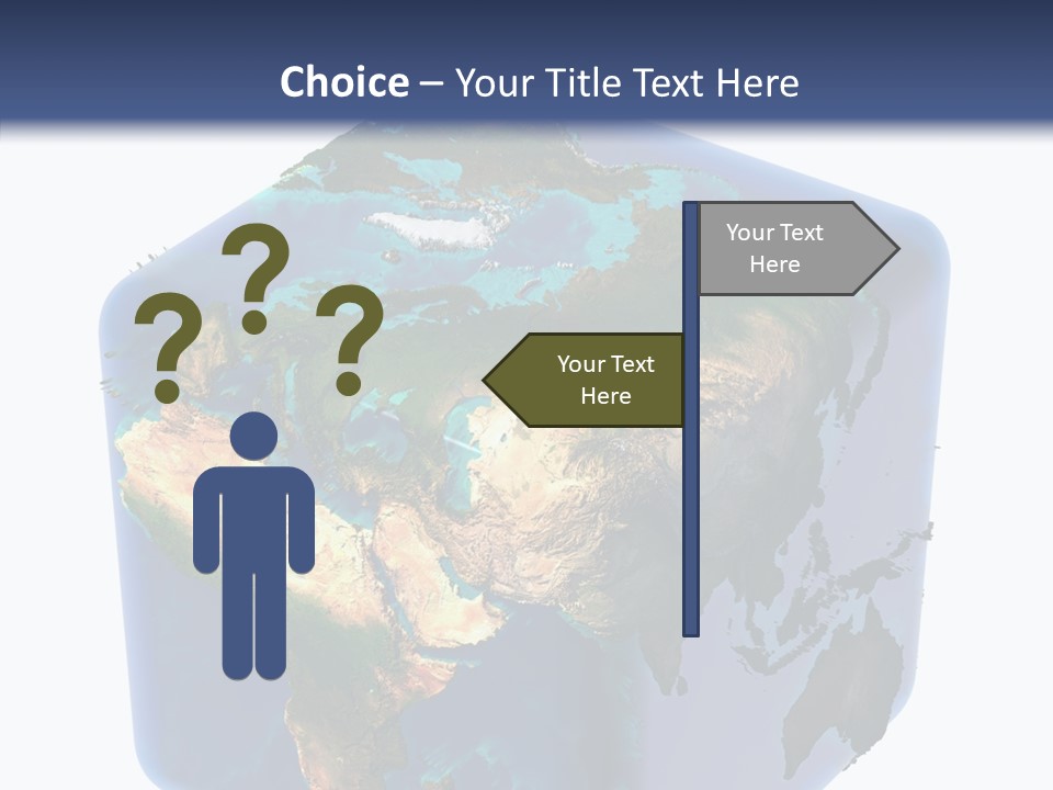Cubic Earth PowerPoint Template