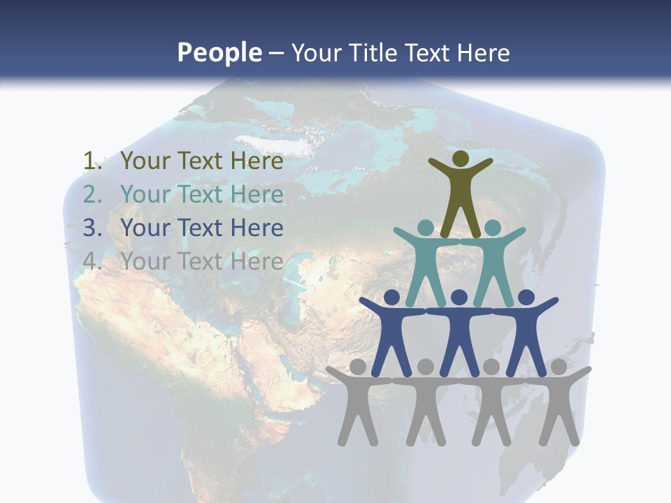 Cubic Earth PowerPoint Template