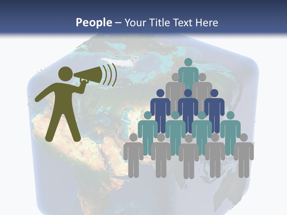 Cubic Earth PowerPoint Template