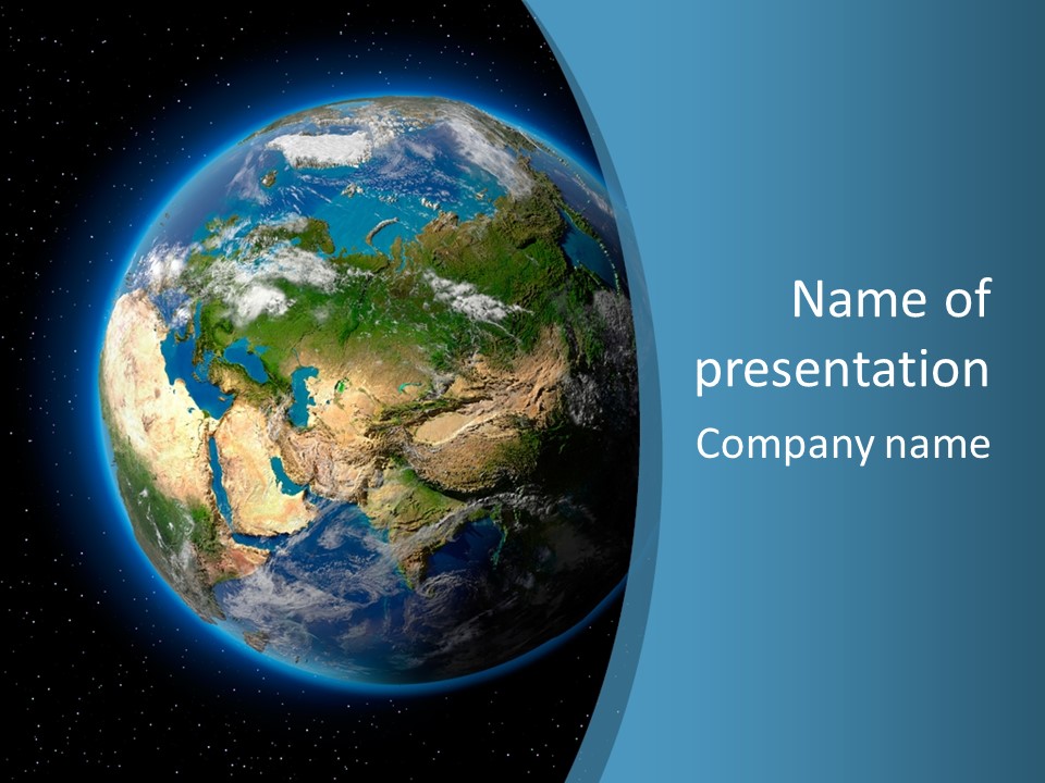 Collins Student World Atlas PowerPoint Template