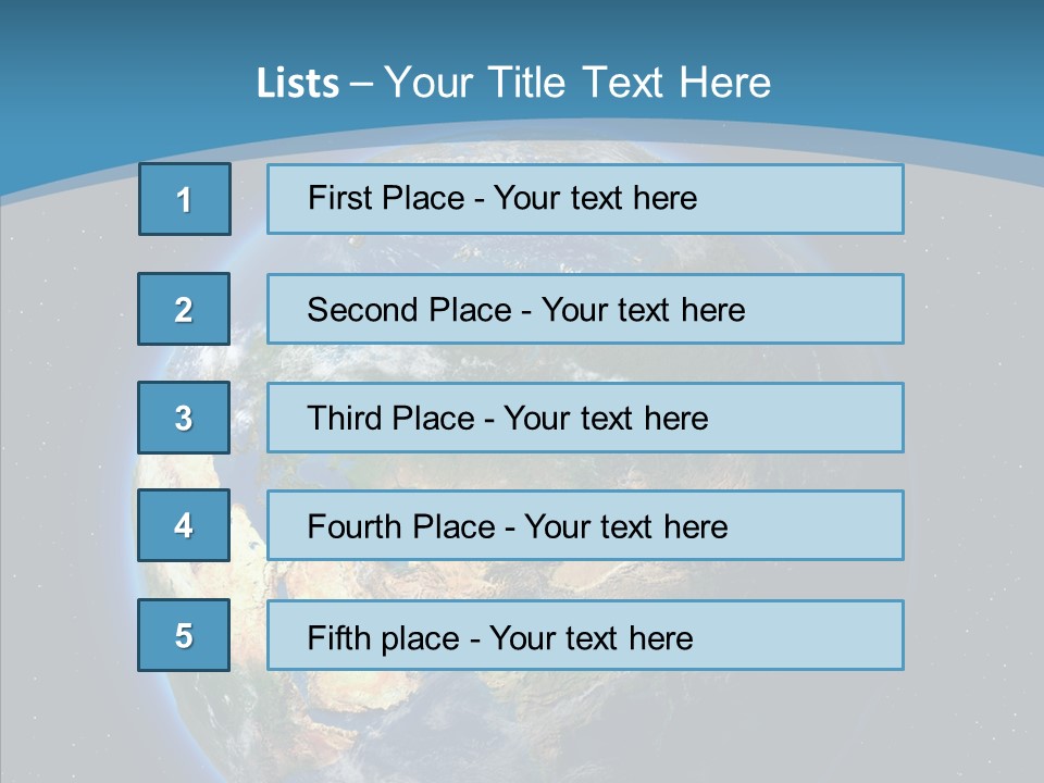 Collins Student World Atlas PowerPoint Template