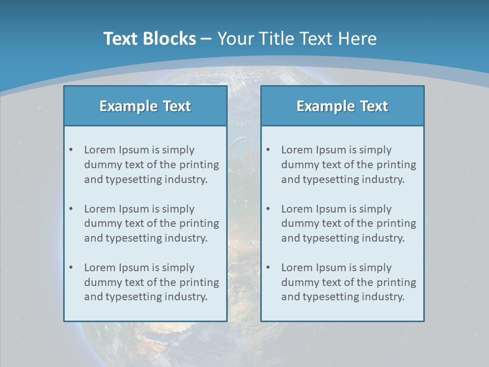 Collins Student World Atlas PowerPoint Template