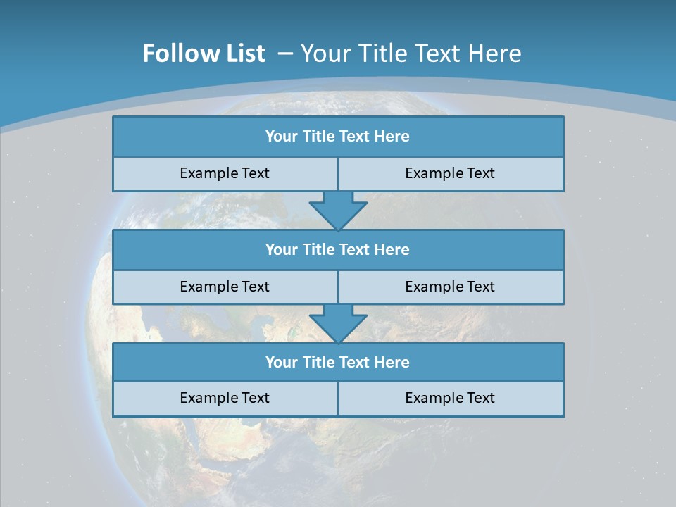 Collins Student World Atlas PowerPoint Template