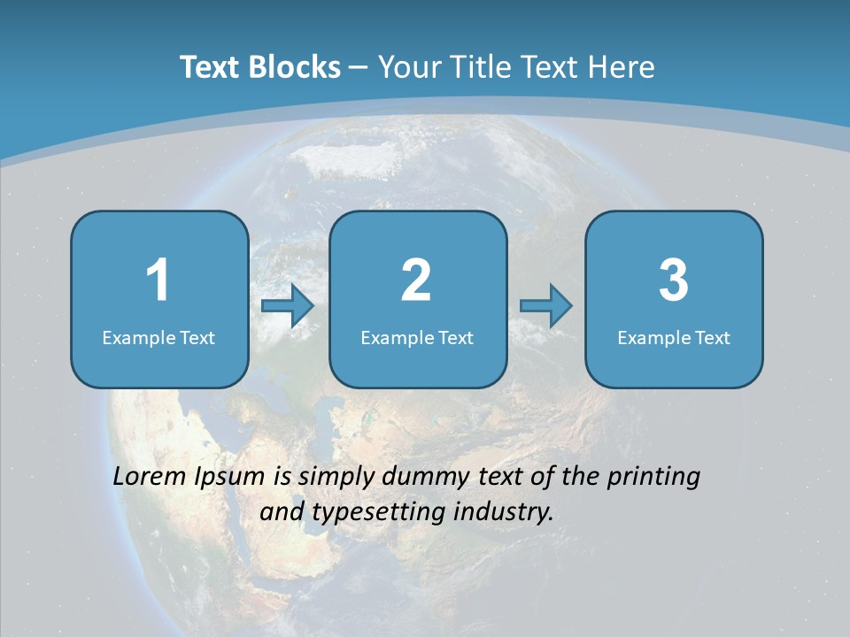 Collins Student World Atlas PowerPoint Template