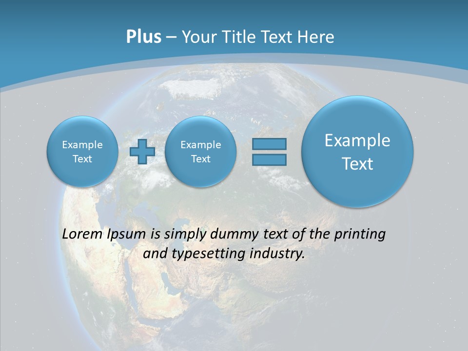 Collins Student World Atlas PowerPoint Template
