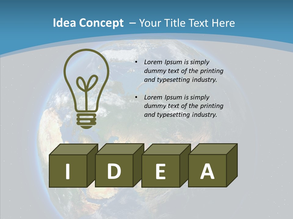 Collins Student World Atlas PowerPoint Template