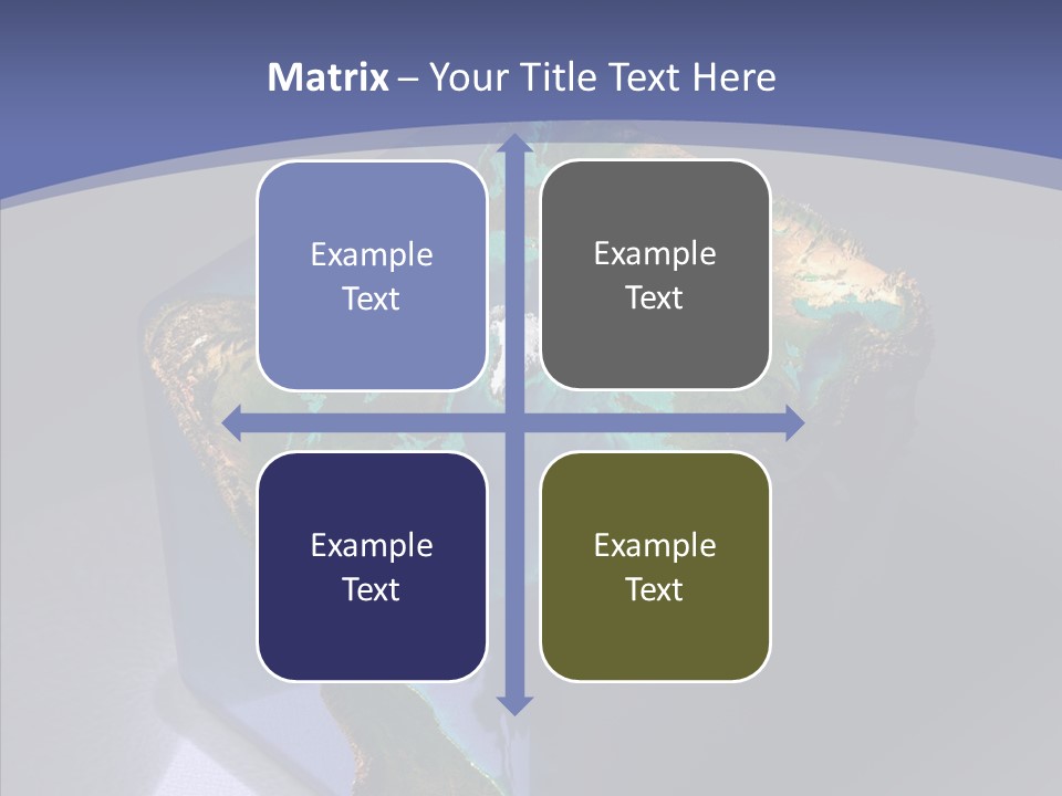Earth Cubic PowerPoint Template