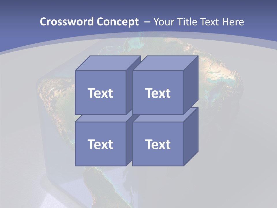 Earth Cubic PowerPoint Template