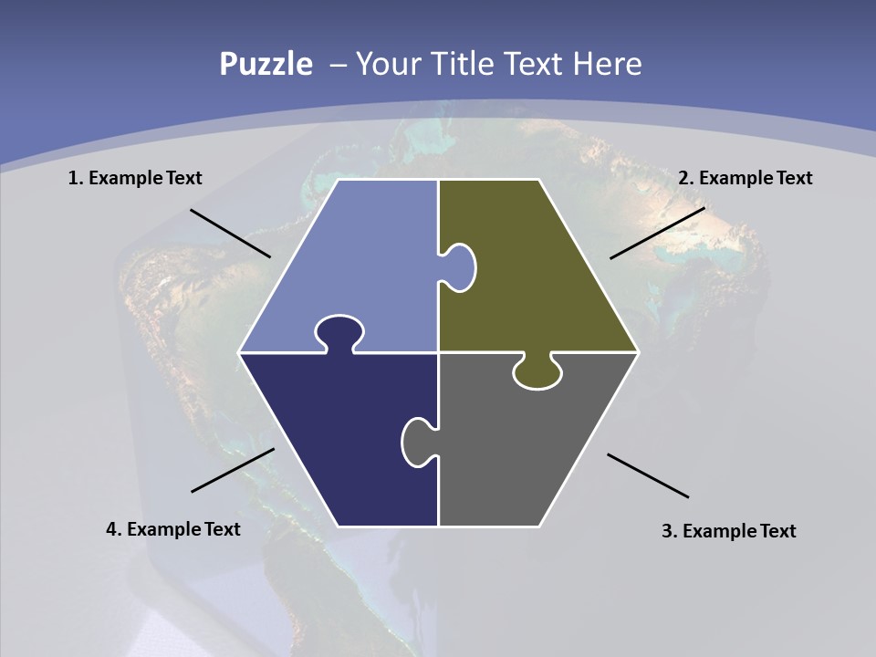 Earth Cubic PowerPoint Template