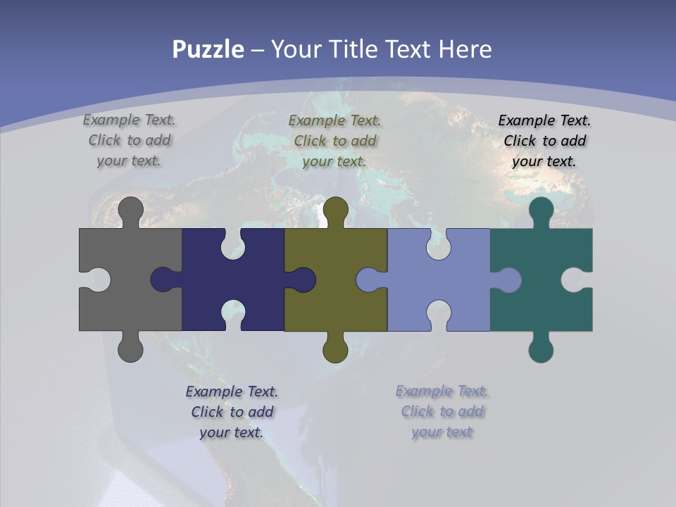 Earth Cubic PowerPoint Template