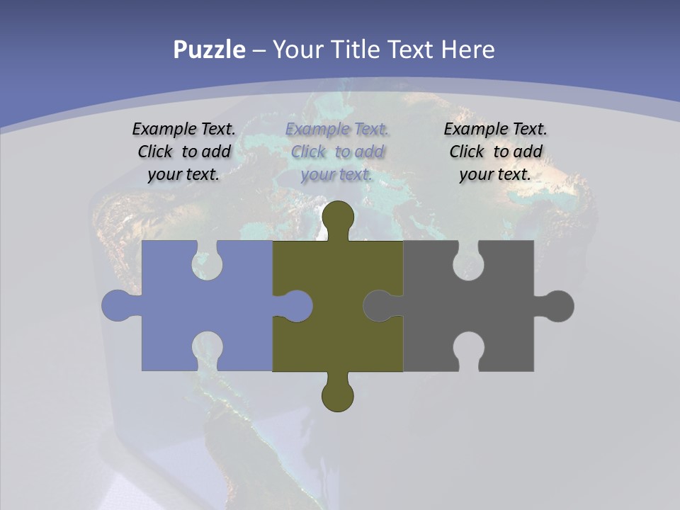 Earth Cubic PowerPoint Template