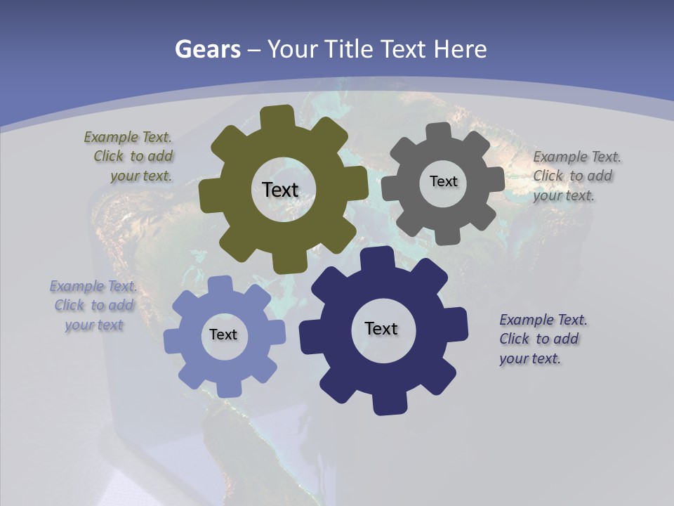 Earth Cubic PowerPoint Template