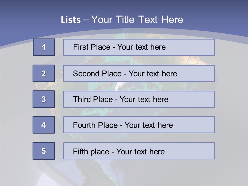 Earth Cubic PowerPoint Template