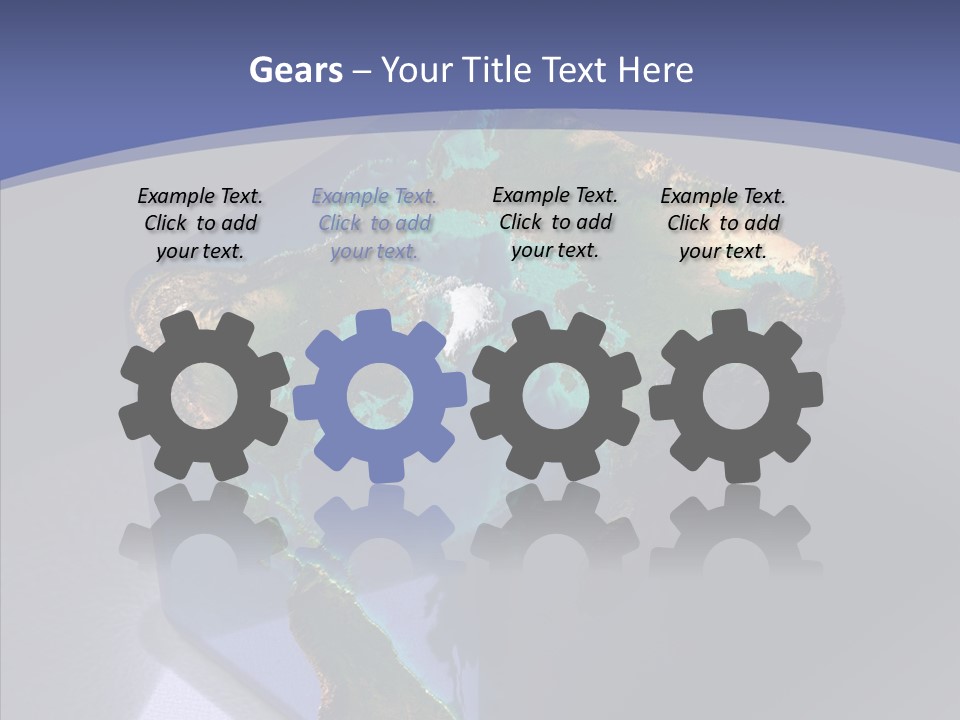 Earth Cubic PowerPoint Template