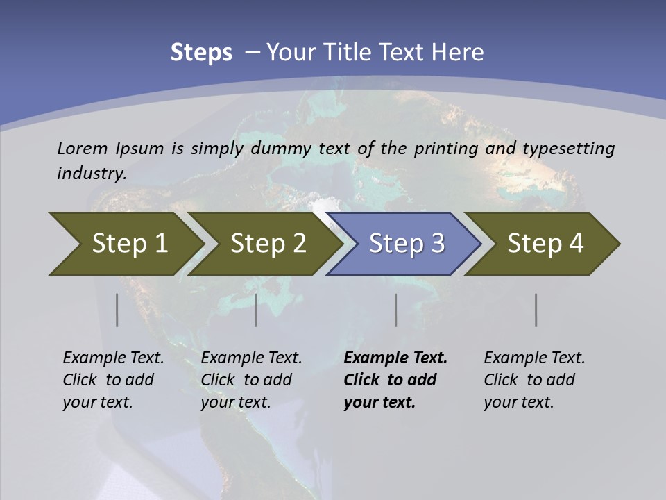 Earth Cubic PowerPoint Template