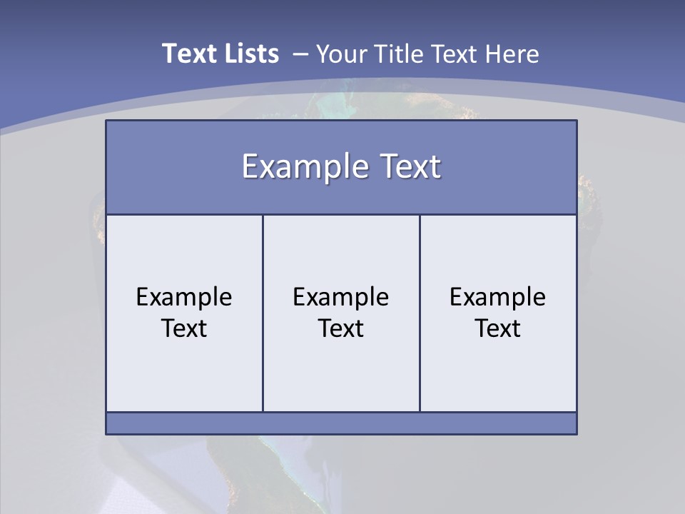 Earth Cubic PowerPoint Template