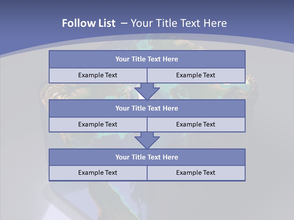 Earth Cubic PowerPoint Template