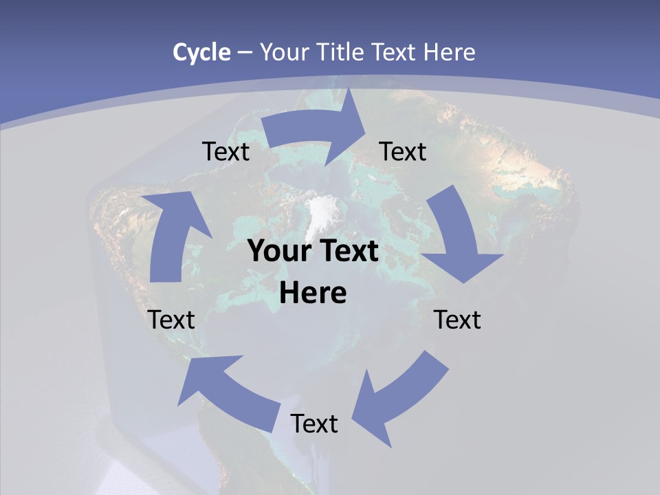 Earth Cubic PowerPoint Template