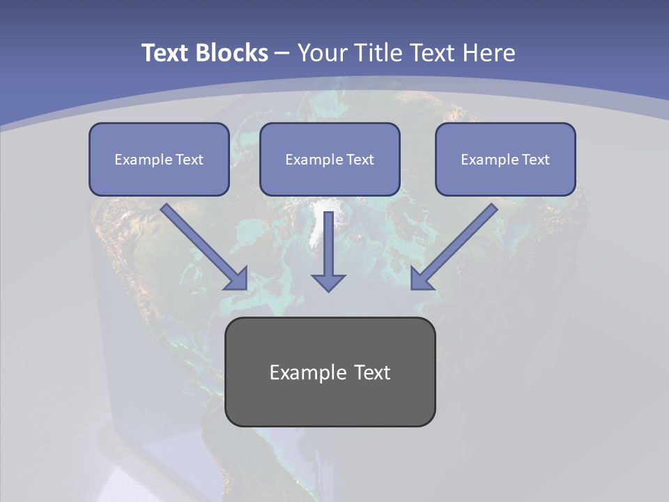 Earth Cubic PowerPoint Template