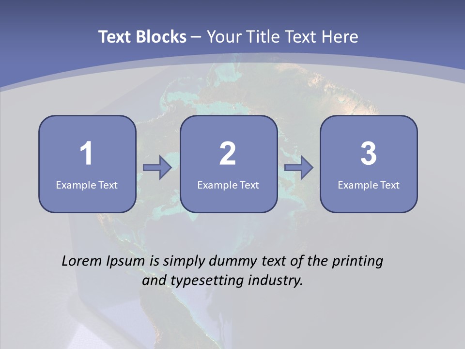 Earth Cubic PowerPoint Template