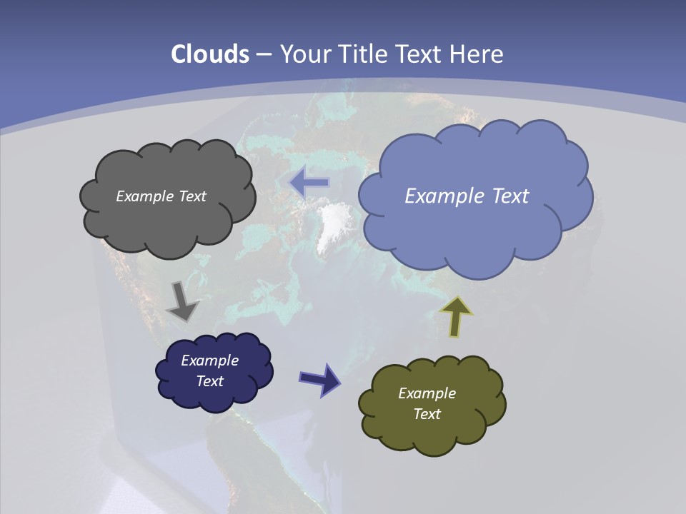Earth Cubic PowerPoint Template