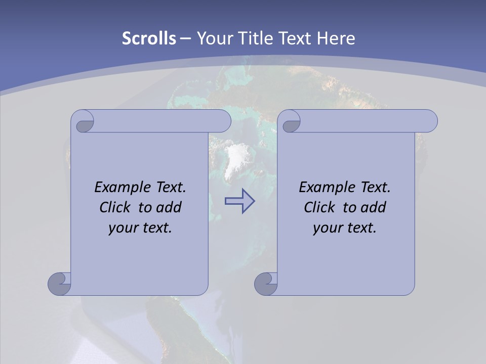 Earth Cubic PowerPoint Template