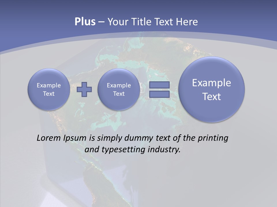 Earth Cubic PowerPoint Template