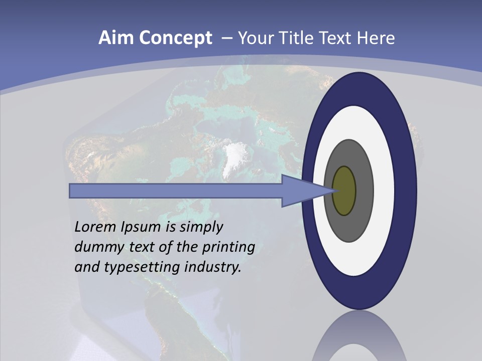 Earth Cubic PowerPoint Template