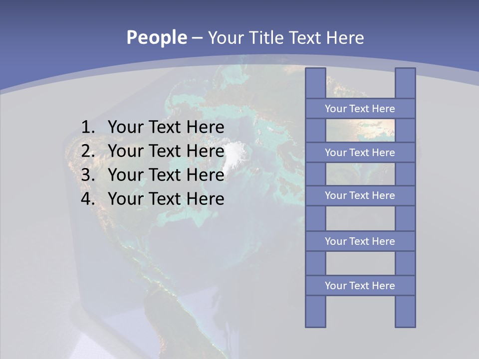 Earth Cubic PowerPoint Template