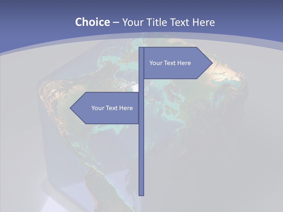 Earth Cubic PowerPoint Template