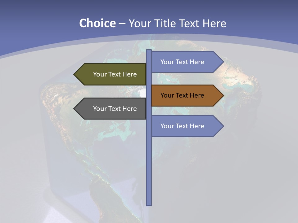 Earth Cubic PowerPoint Template