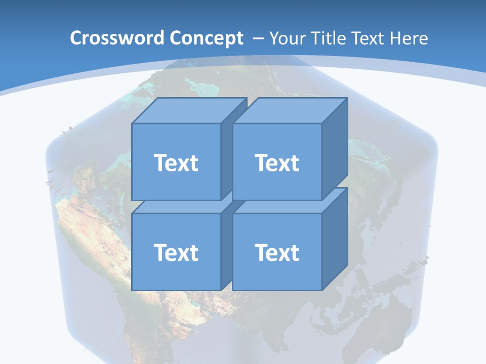 Cubic Earth PowerPoint Template