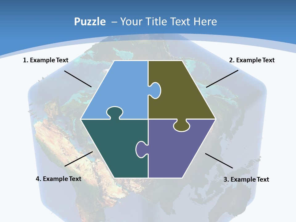Cubic Earth PowerPoint Template