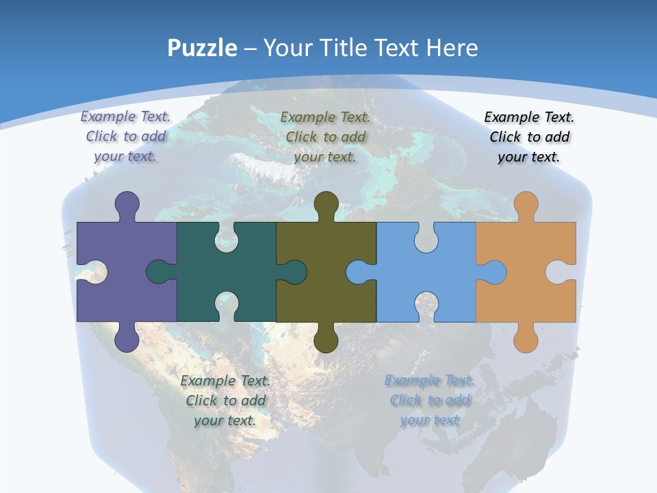 Cubic Earth PowerPoint Template