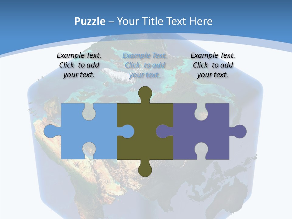 Cubic Earth PowerPoint Template