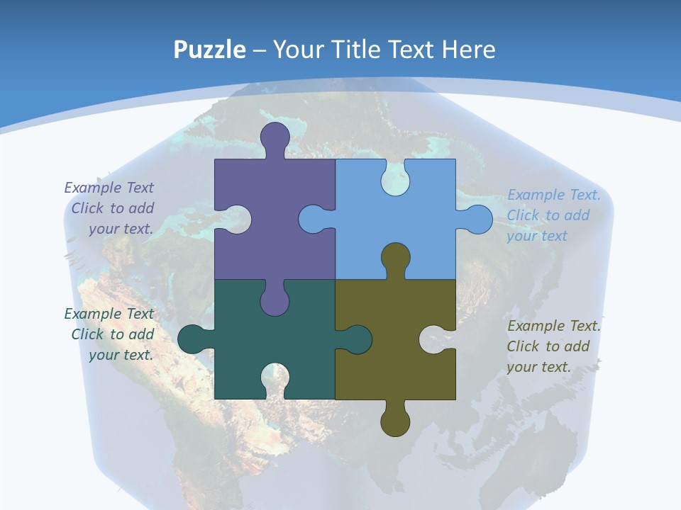 Cubic Earth PowerPoint Template