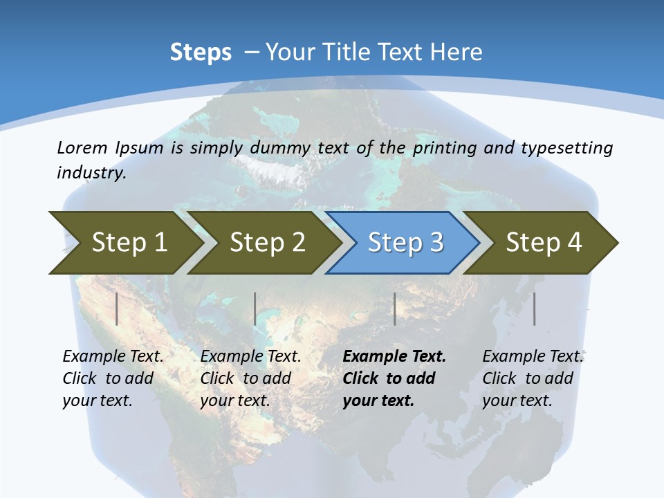 Cubic Earth PowerPoint Template
