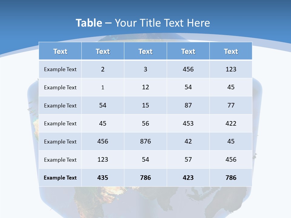 Cubic Earth PowerPoint Template