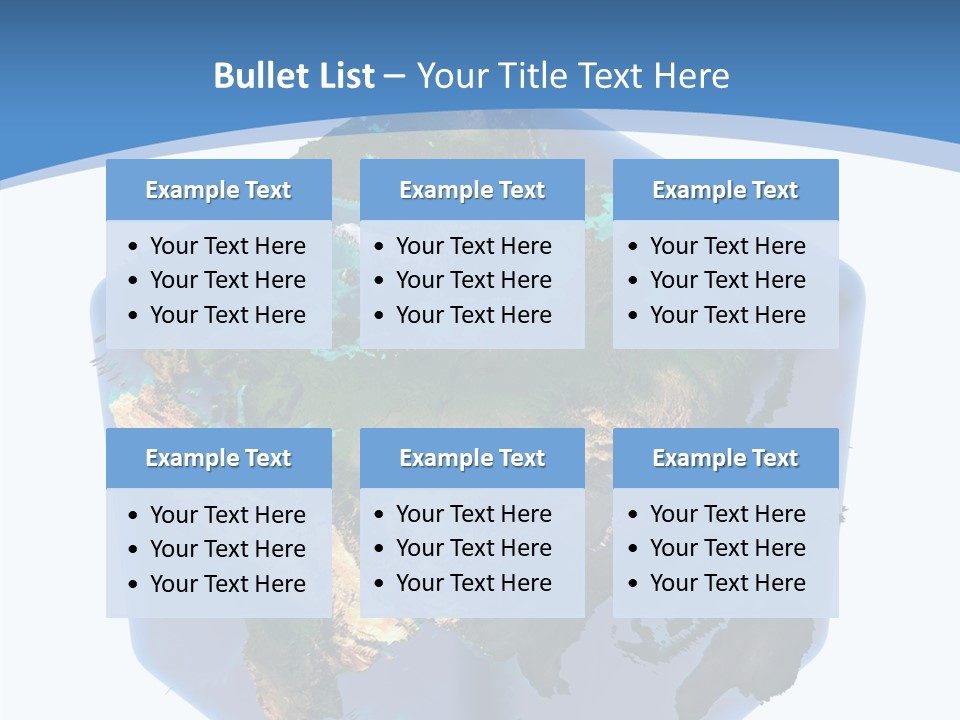 Cubic Earth PowerPoint Template