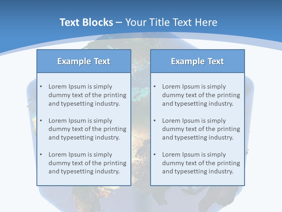 Cubic Earth PowerPoint Template