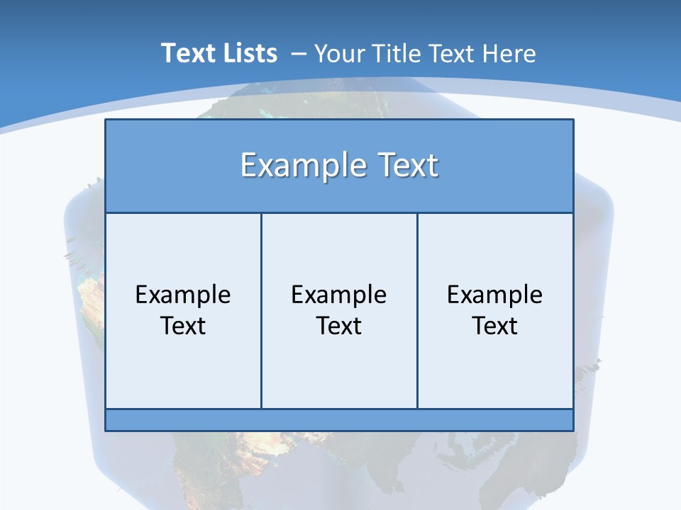 Cubic Earth PowerPoint Template