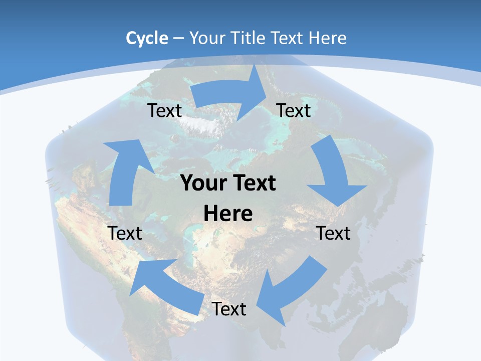 Cubic Earth PowerPoint Template