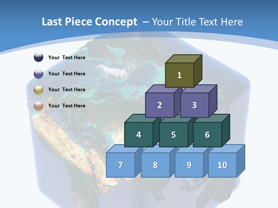 Cubic Earth PowerPoint Template