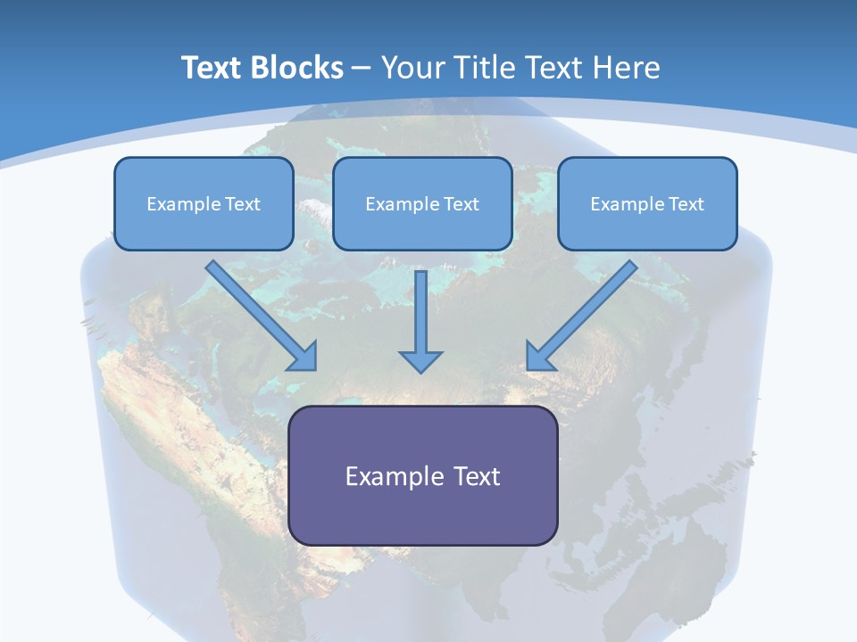 Cubic Earth PowerPoint Template