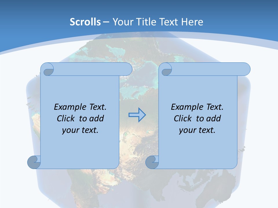 Cubic Earth PowerPoint Template