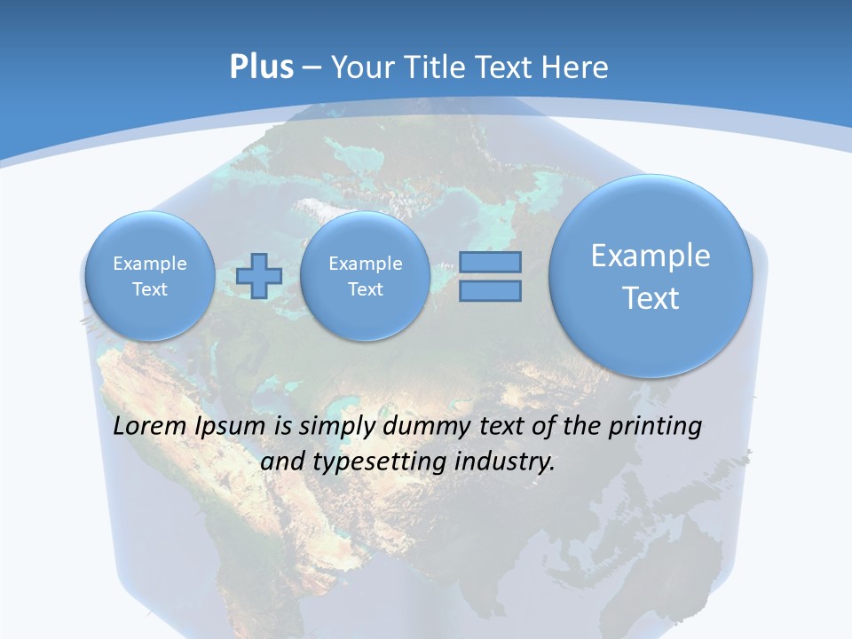 Cubic Earth PowerPoint Template